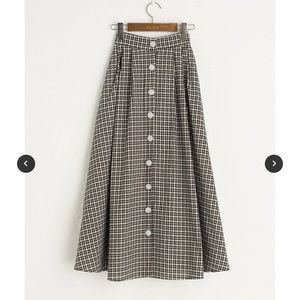 Olive Clothing Marianne Check Skirt
